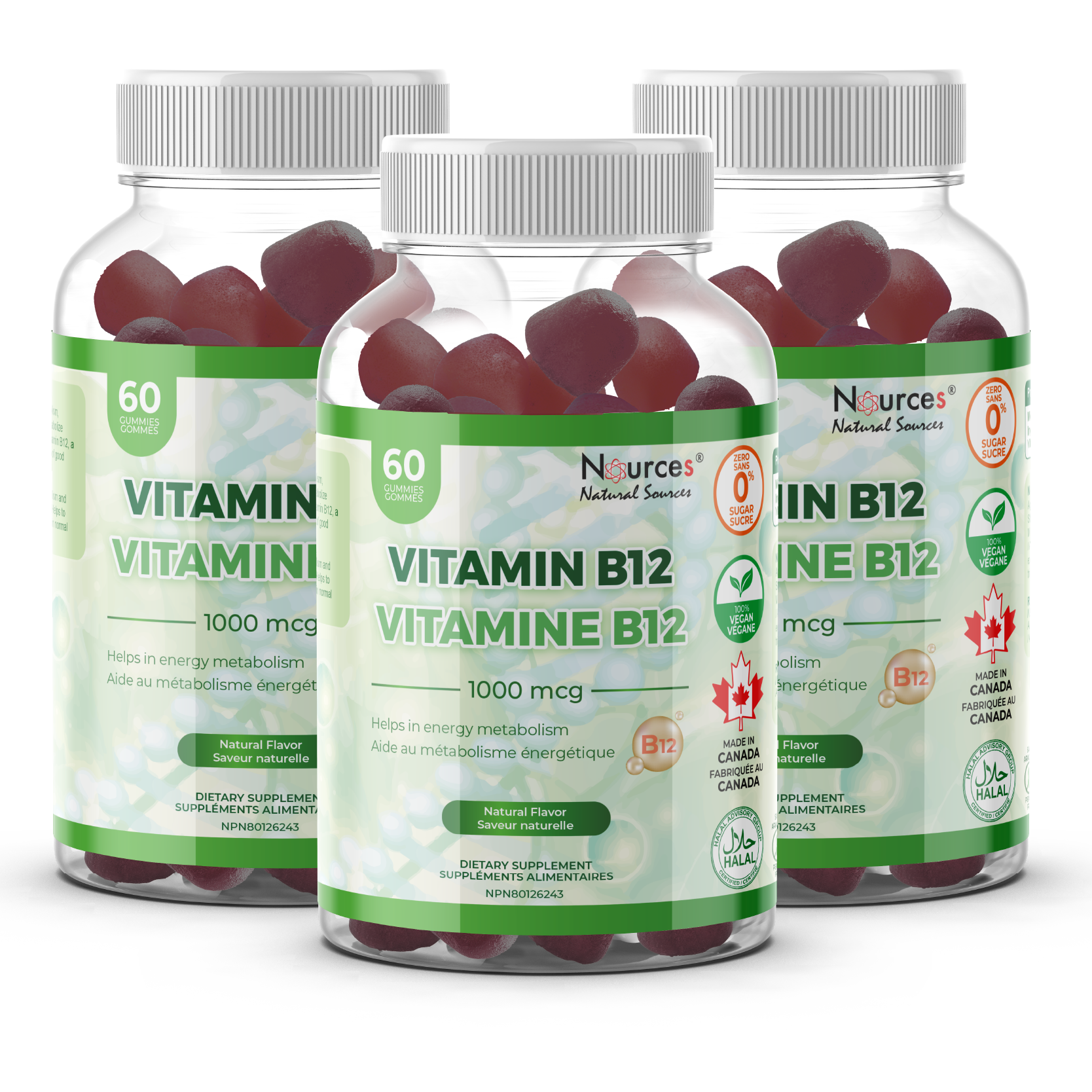 Nources Vitamin B12 1000 mg