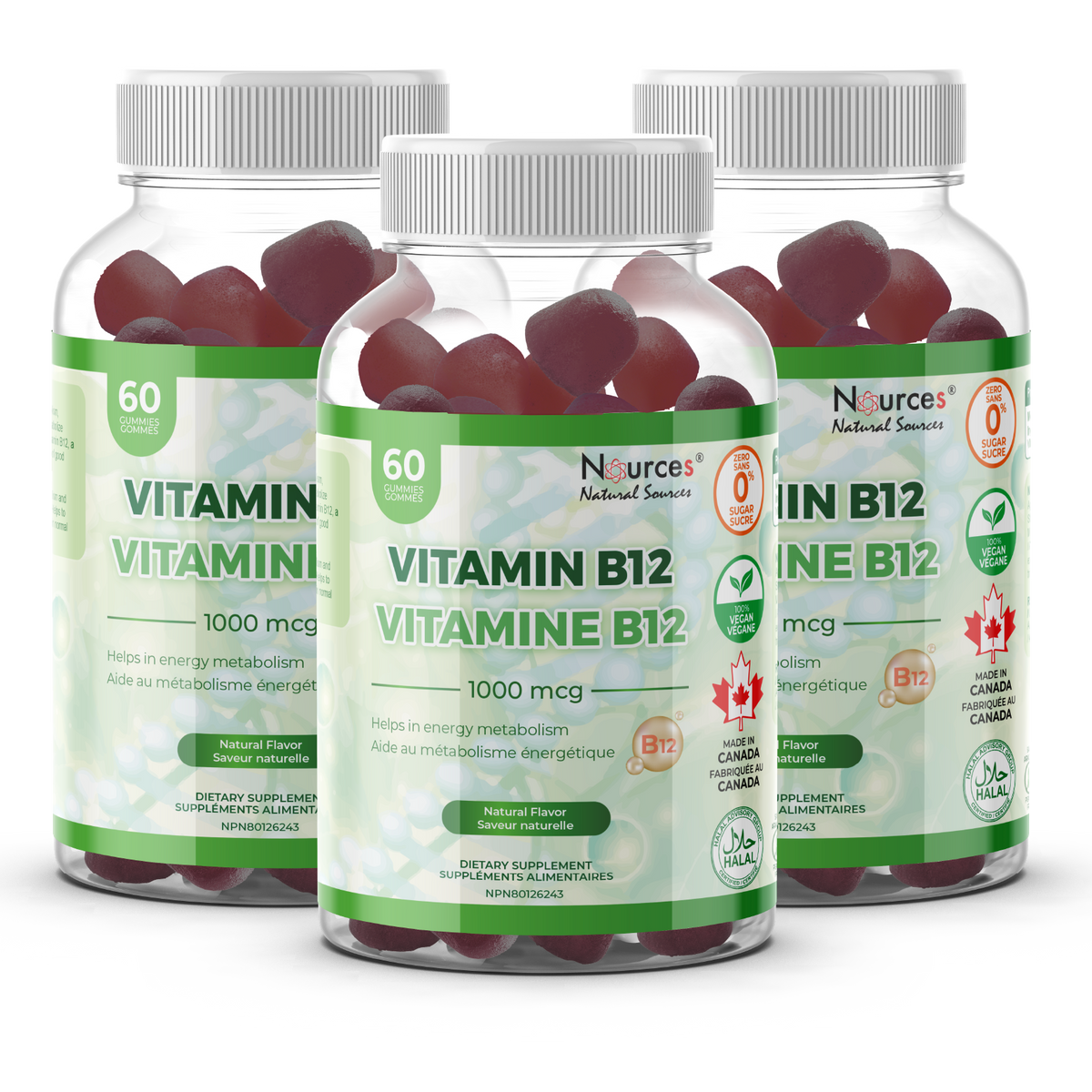 Nources Vitamin B12 1000 mg