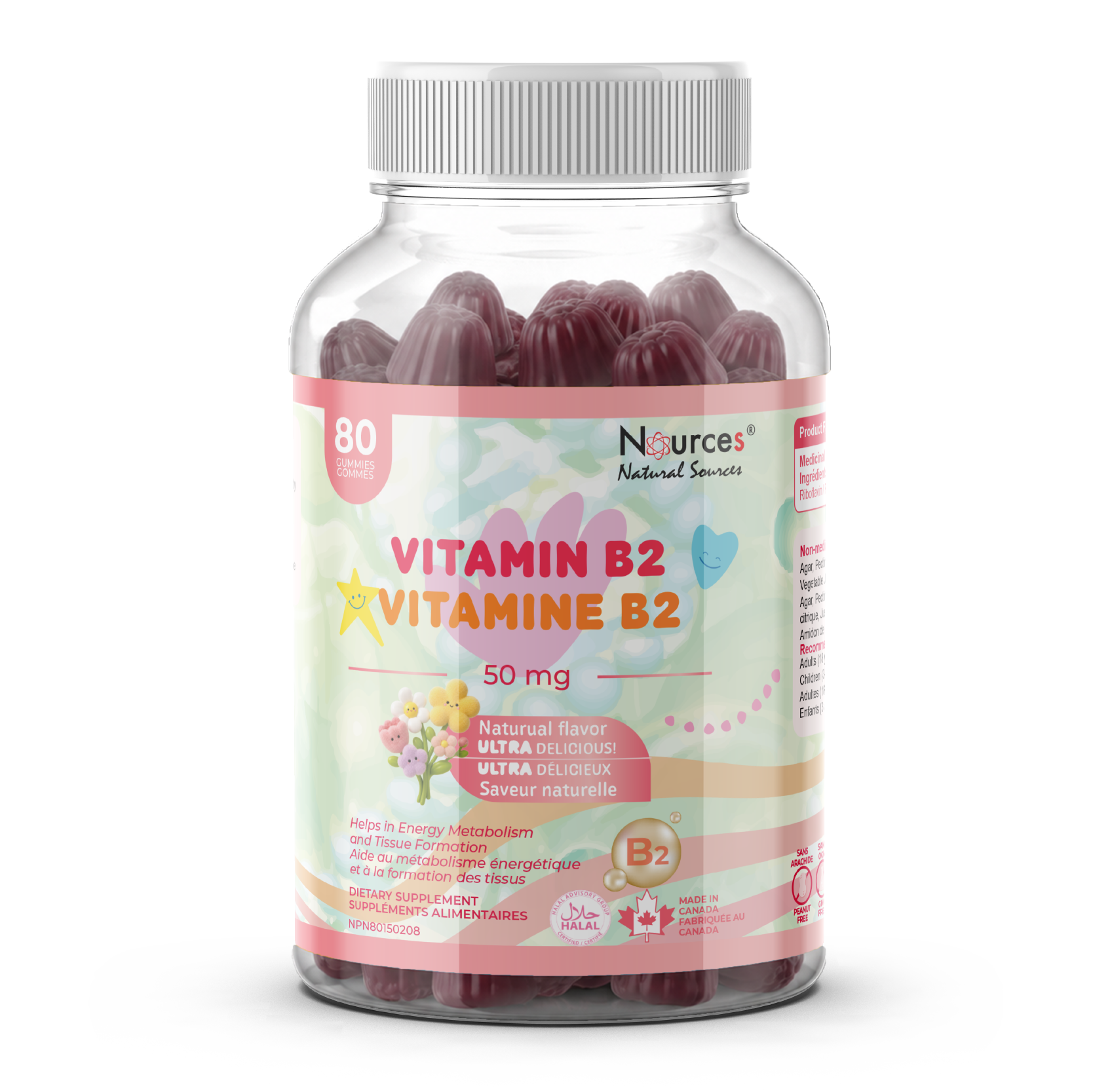 Nources Sugared Vitamin B2
