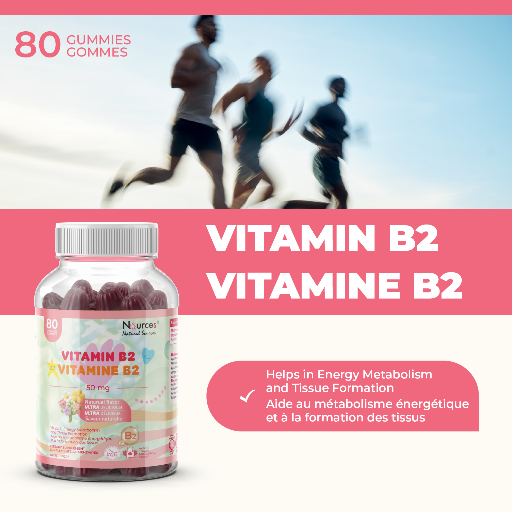 Nources Sugared Vitamin B2