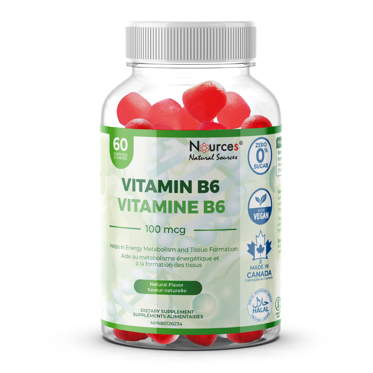 Nources Vitamin B6 Gummy