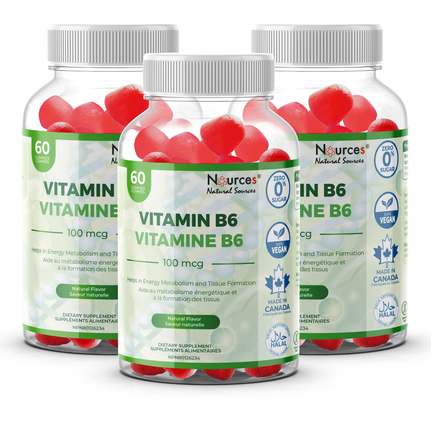 Nources Vitamin B6 Gummy