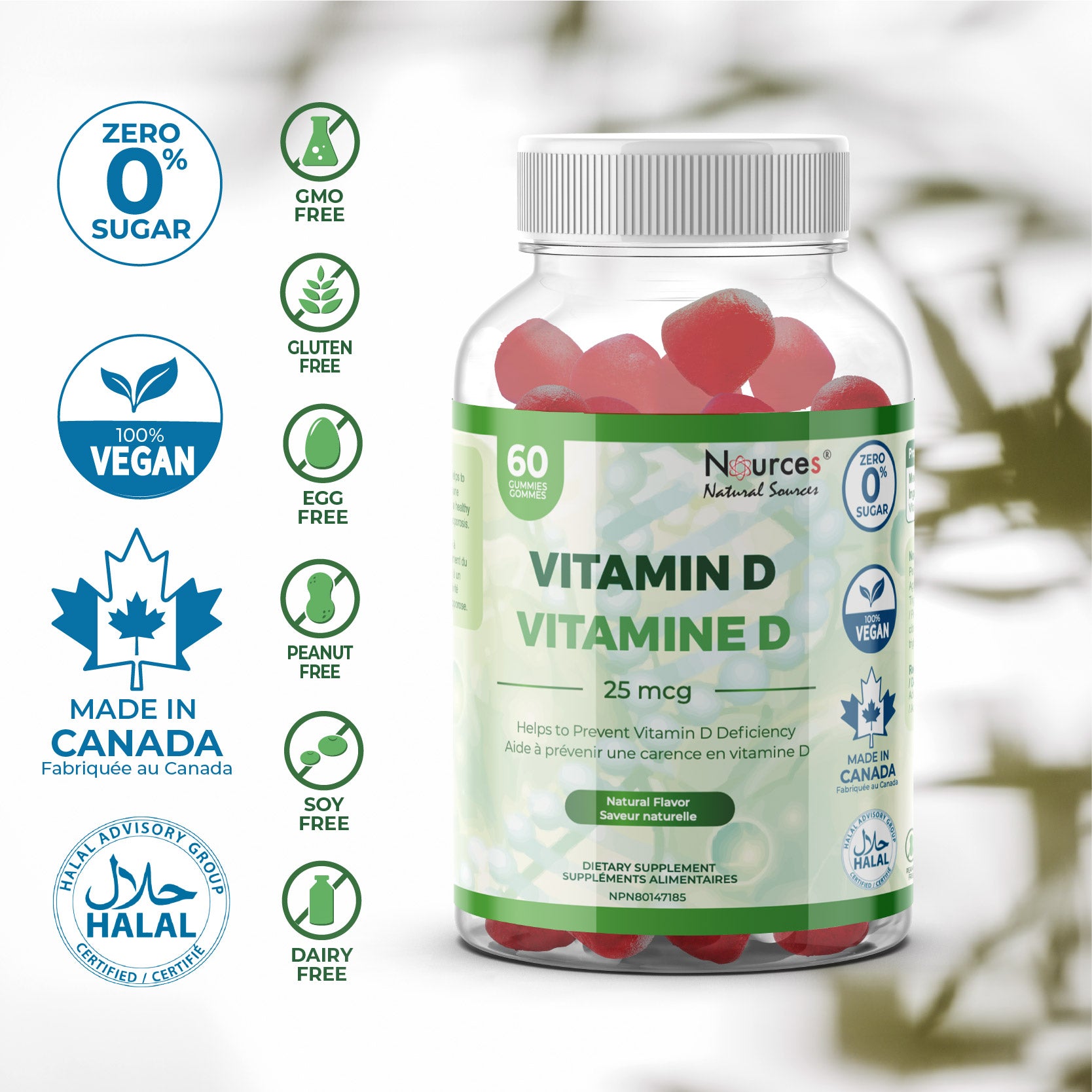Nources Vitamin D Gummy
