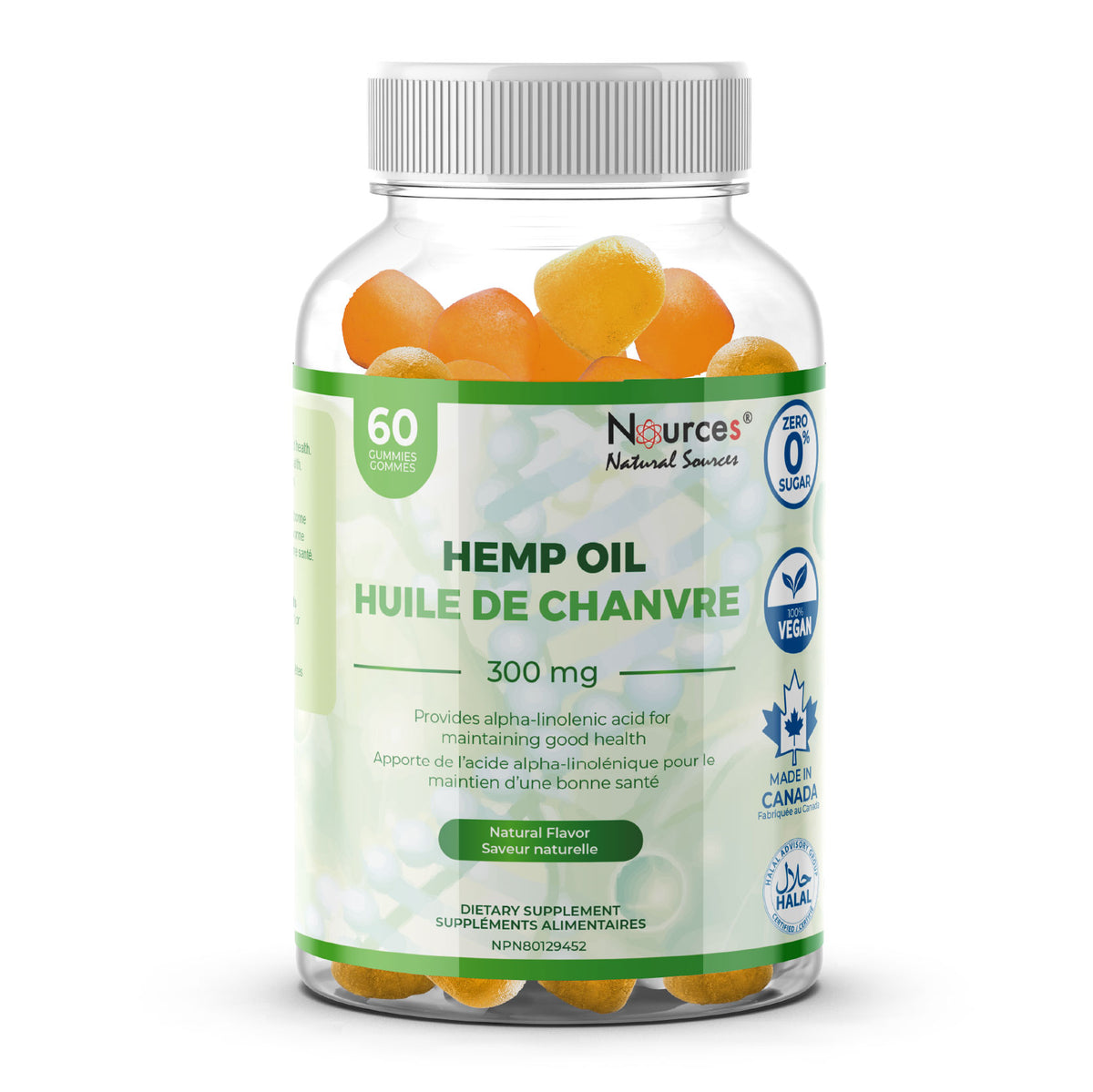 Nources Hemp Oil gummy