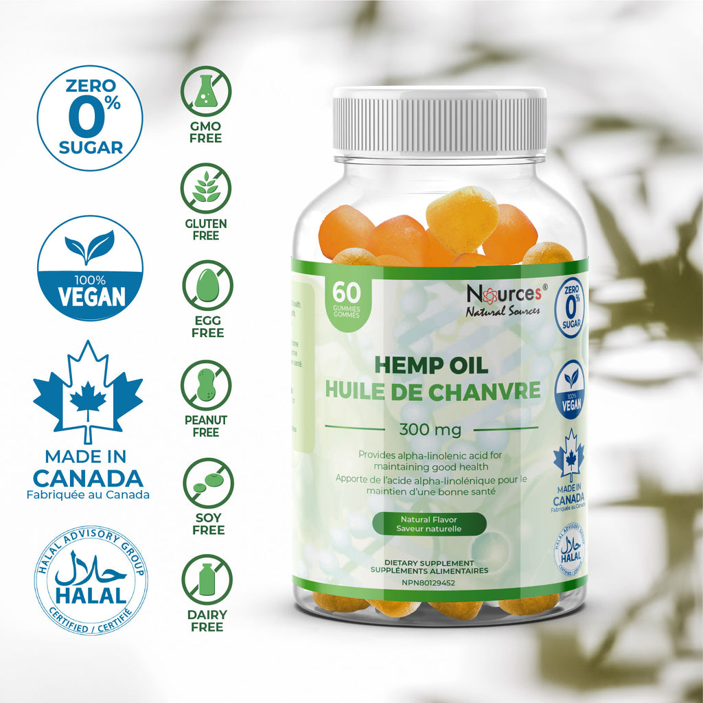 Nources Hemp Oil gummy