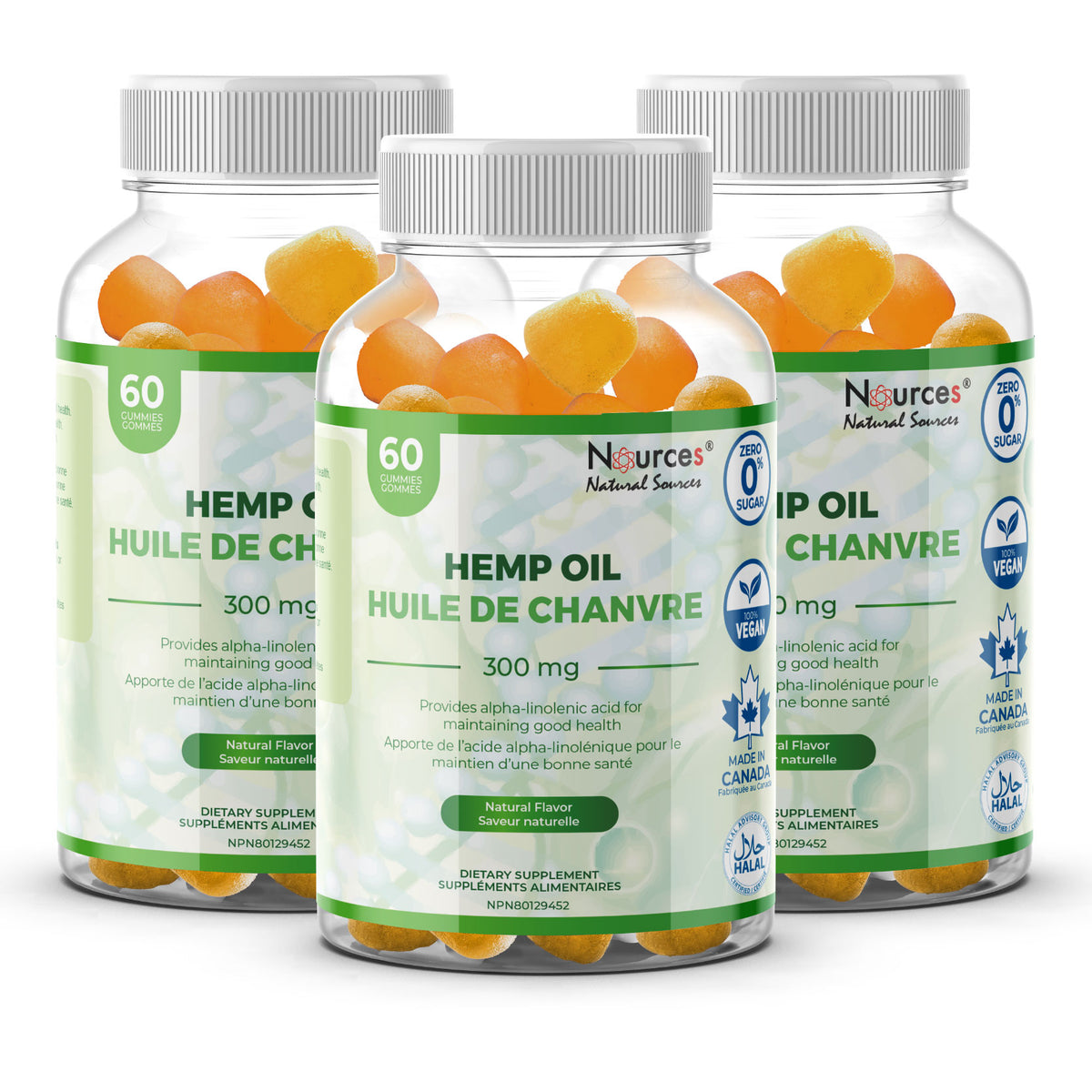 Nources Hemp Oil gummy