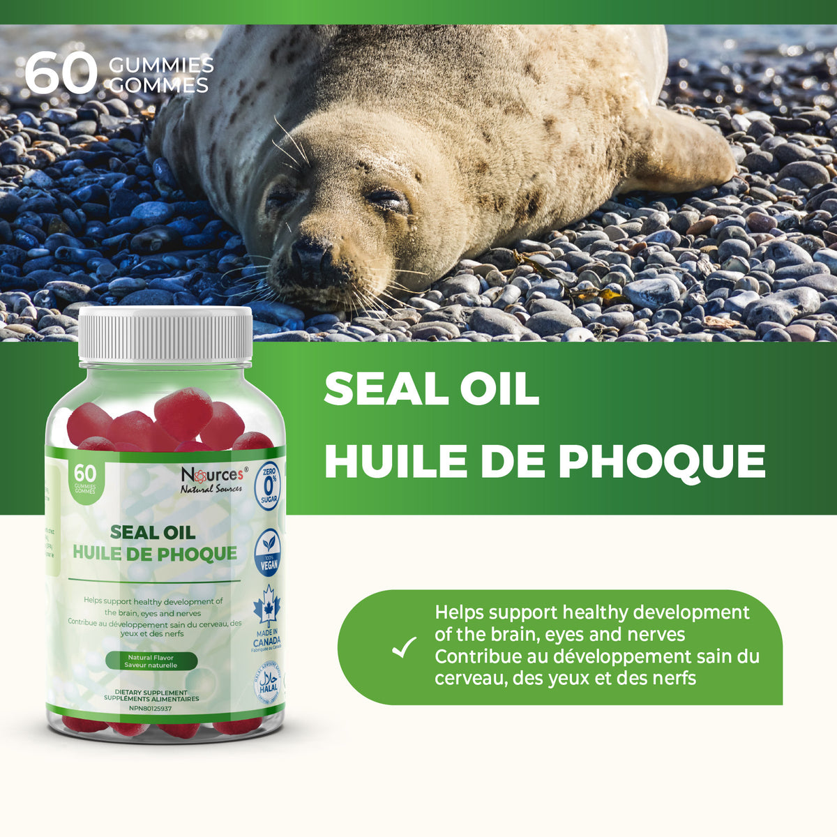 Nources Seal Oil Gummy