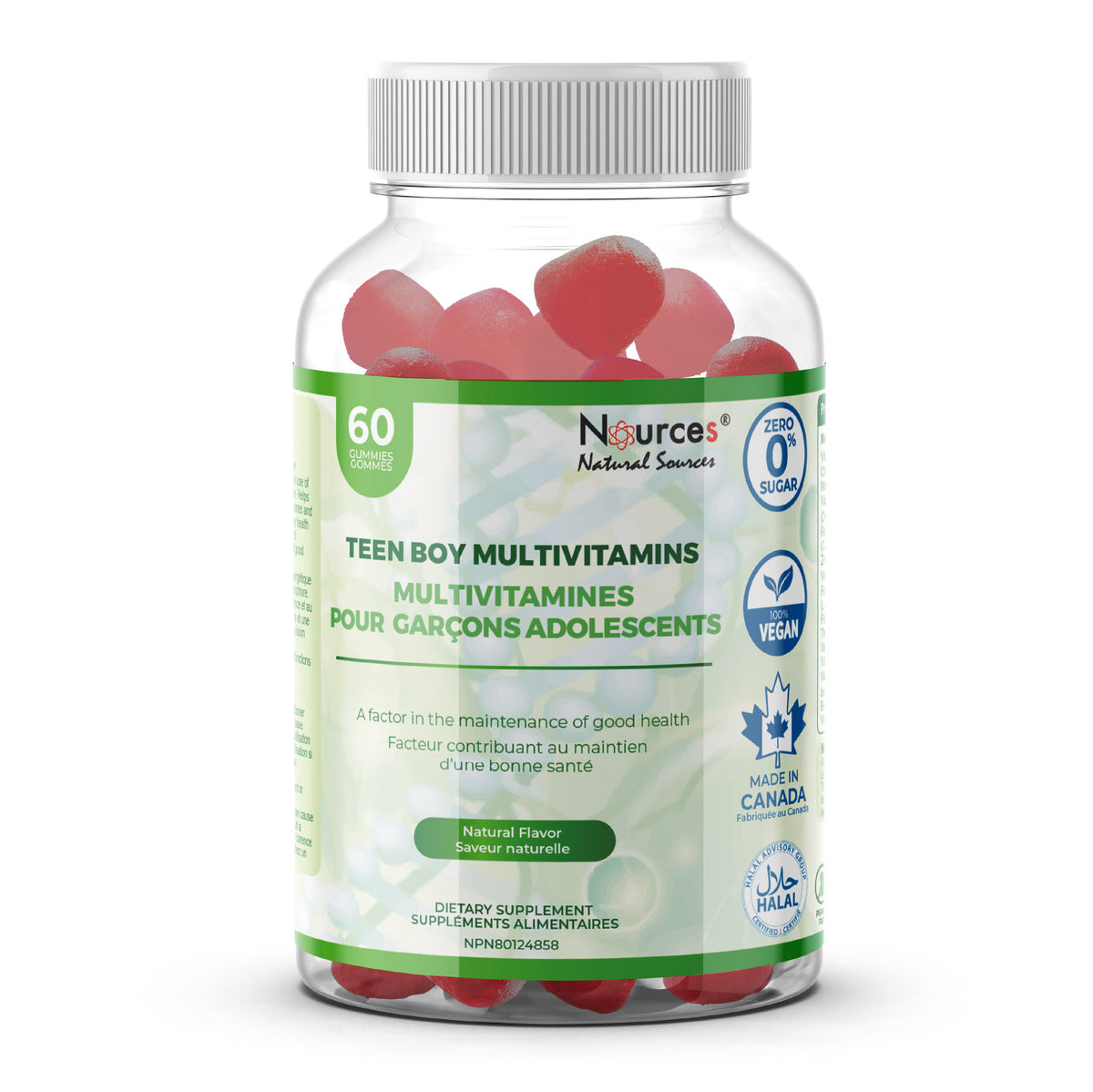Nources Teen Boy Multivitamins Gummy