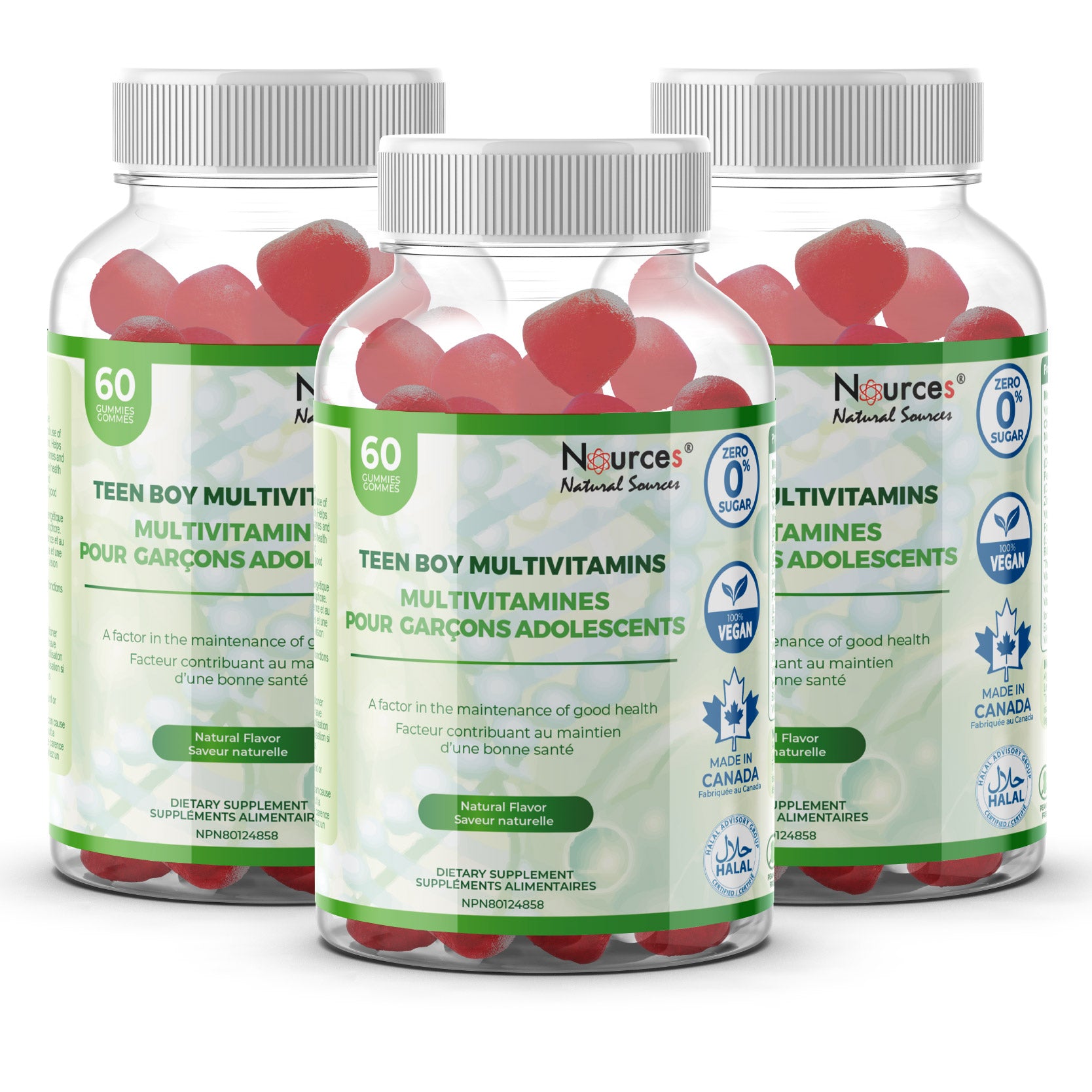 Nources Teen Boy Multivitamins Gummy